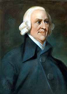 

Le philosophe Adam Smith (1723-1790)