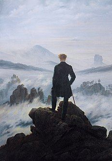 Le voyageur contemplant une mer de nuages ( 1818)
